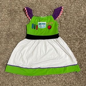 Size 5 (120) Buzz Lightyear Disney dress